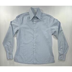 Craig Taylor 100% Cotton Button Up Shirt Blue Womens XS